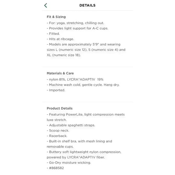 OLD NAVY Purplish/Gray Powerlite Low Impact Sports Bra size XXL - Picture 8 of 9